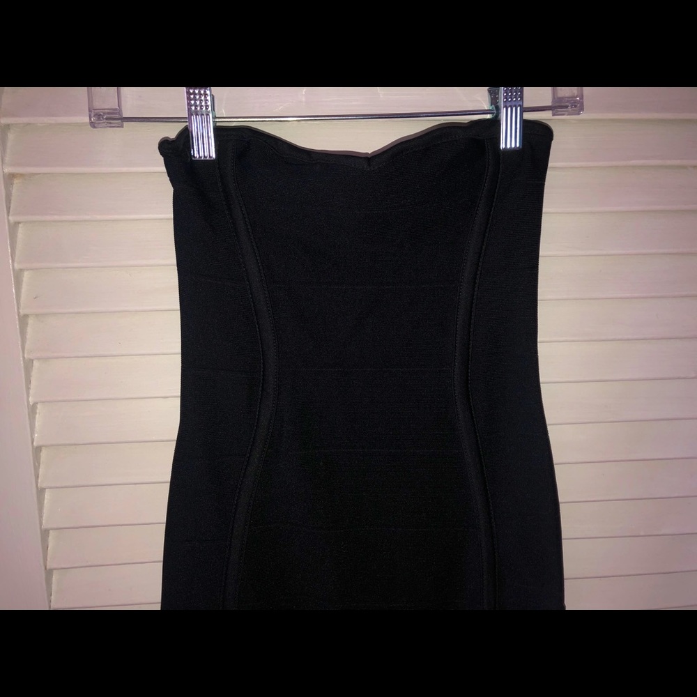 Strapless Bandage Bodycon Midi Dress WORN ONCE
